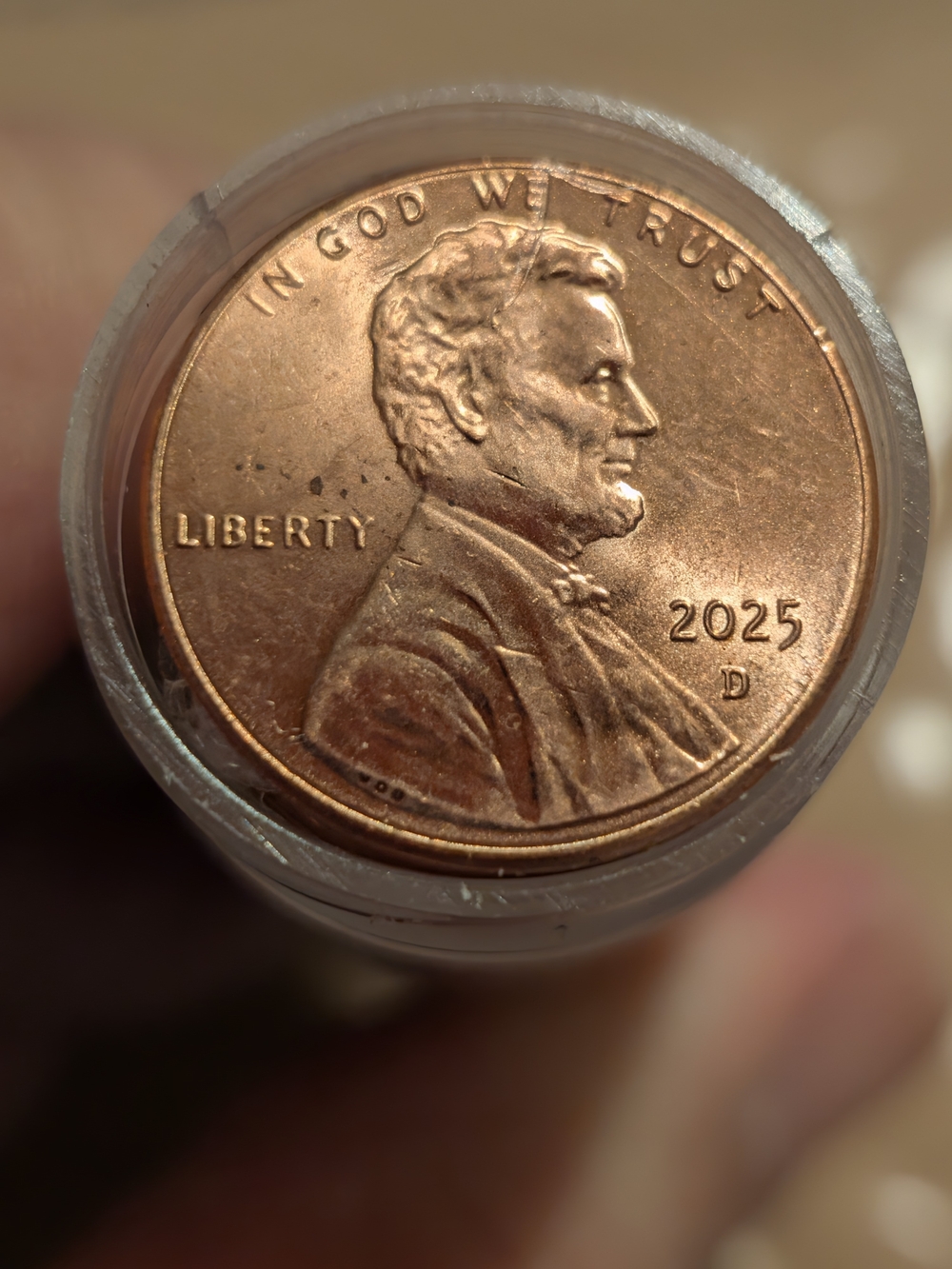 2025 D Lincoln Cents. The Last Year